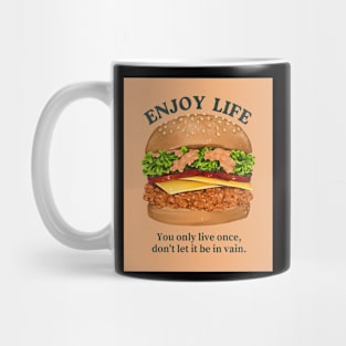 YOLO Burger Mug